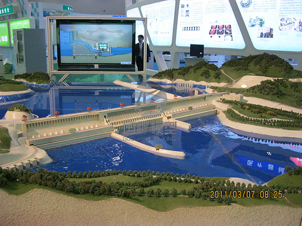 福贡县工业模型