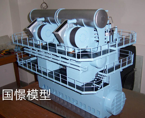 福贡县机械模型